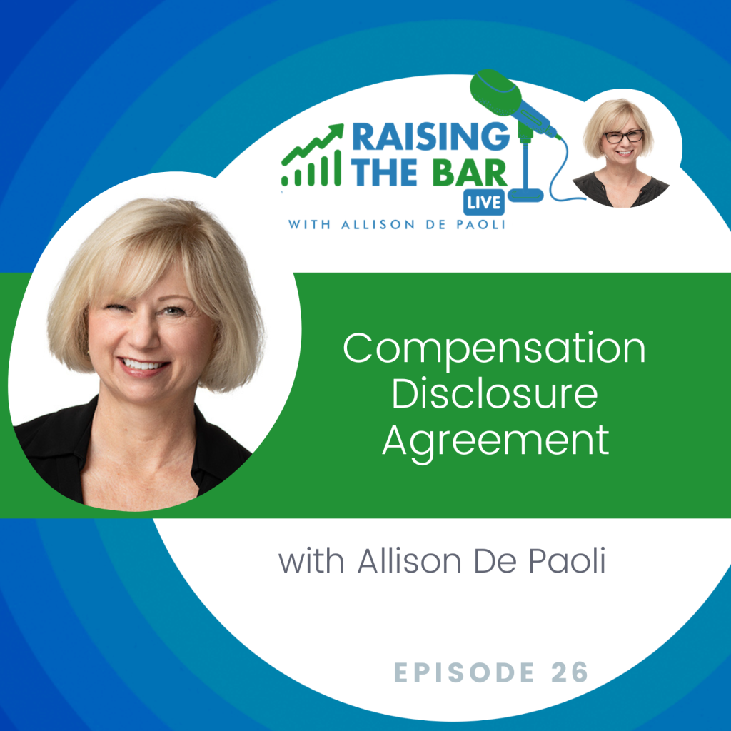 compensation disclosire agreement